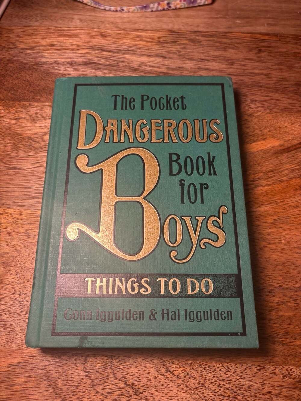 The Pocket Dangerous Book for Boys: Things to Do, First U.S. Edition Hardcover
